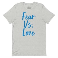 Image 7 of Fear Vs. Love by Tom B. Unisex T-shirt
