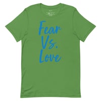 Image 3 of Fear Vs. Love by Tom B. Unisex T-shirt