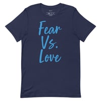 Image 15 of Fear Vs. Love by Tom B. Unisex T-shirt