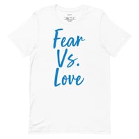 Image 9 of Fear Vs. Love by Tom B. Unisex T-shirt
