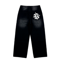 Image 2 of "R" BAGGY JEANS