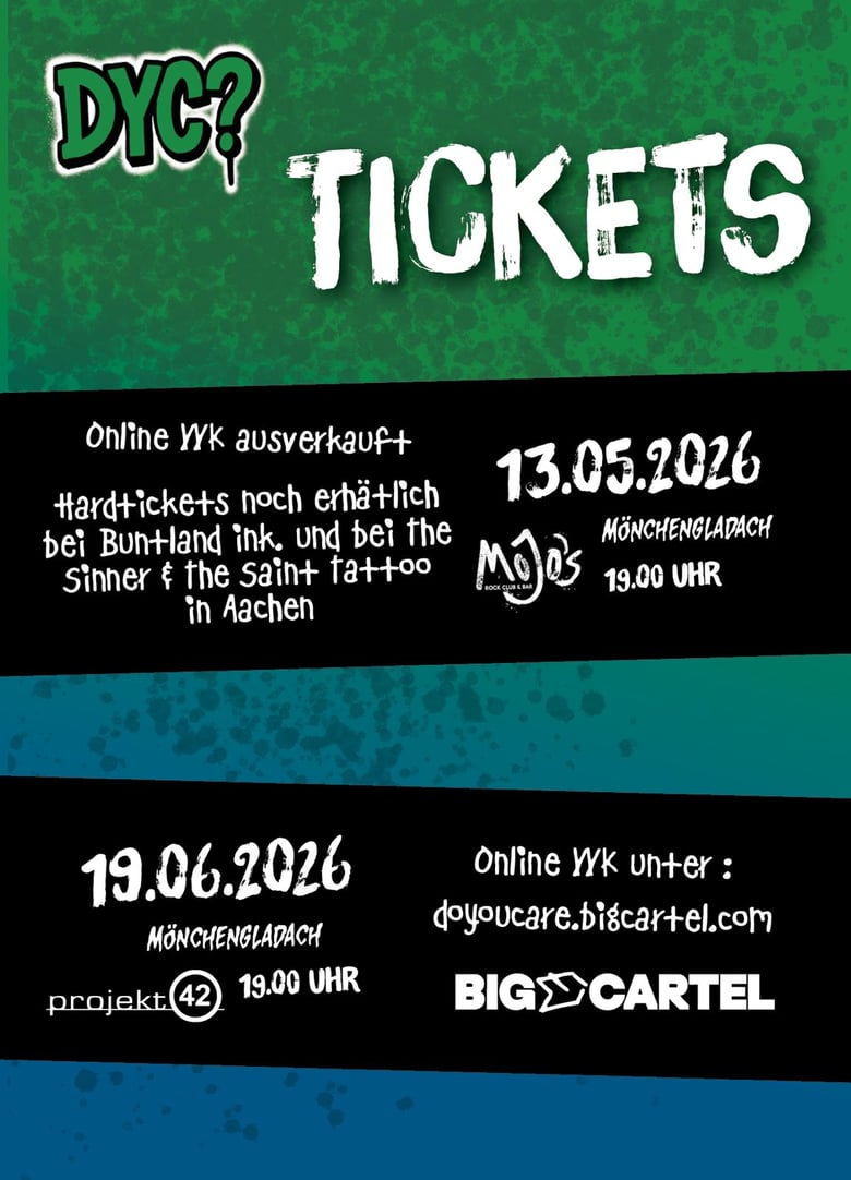 Image of 20 x Kombiticket 13.05. & 19.06. 