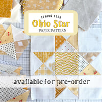 Ohio Star PAPER Quilt Pattern