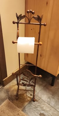 Wrought Iron toilet holder