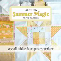 Summer Magic PAPER Quilt Pattern