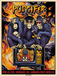 Image of Puscifer 2026 Main Show Print