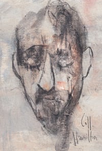 Image 2 of Logan - Charcoal, Soft Pastels and Acrylic Paint on Paper r