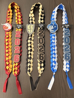 Graduation Ribbon Leis