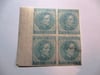 VERY SCARCE CIVIL WAR CONFEDERATE BLOCK OF 5-CENT STAMPS