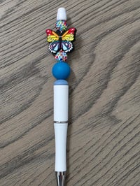 Colorful butterfly pen 