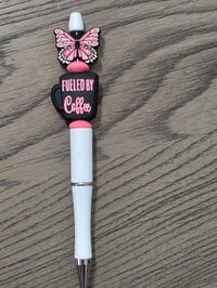 Coffee & butterfly pen 