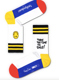 Image 6 of Packs Calcetines Happy Socks X Smiley 50 Annyversary Gift Set en liquidación.