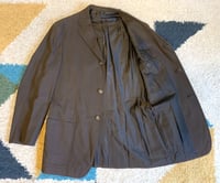 Image 4 of Jil Sander Tailor Made brown cotton blazer, made in Italy, size 48