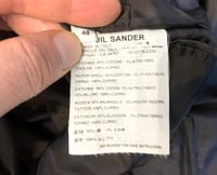 Image 9 of Jil Sander Tailor Made brown cotton blazer, made in Italy, size 48
