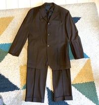 Image 10 of Jil Sander Tailor Made brown cotton blazer, made in Italy, size 48