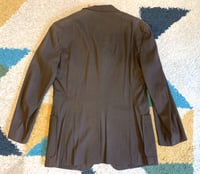 Image 8 of Jil Sander Tailor Made brown cotton blazer, made in Italy, size 48