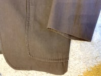 Image 6 of Jil Sander Tailor Made brown cotton blazer, made in Italy, size 48