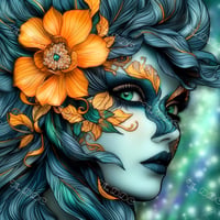 Image 1 of Mis Stardust Full Size Diamond Painting by RomantzArt