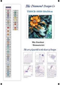 Image 4 of Mis Stardust Full Size Diamond Painting by RomantzArt
