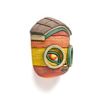 Image 3 of Homebodies Mini Mask (orange)