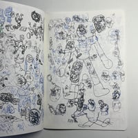 Image 13 of JUNWOO PARK Zine with original drawings & 10 Postcard Prints!!! SIGNED & NUMBERED