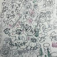 Image 15 of JUNWOO PARK Zine with original drawings & 10 Postcard Prints!!! SIGNED & NUMBERED