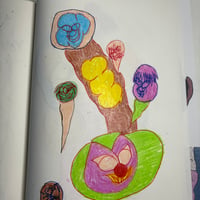 Image 7 of JUNWOO PARK Zine with original drawings & 10 Postcard Prints!!! SIGNED & NUMBERED