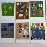 Image 19 of JUNWOO PARK Zine with original drawings & 10 Postcard Prints!!! SIGNED & NUMBERED