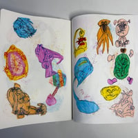 Image 20 of JUNWOO PARK Zine with original drawings & 10 Postcard Prints!!! SIGNED & NUMBERED