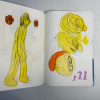 Image 22 of JUNWOO PARK Zine with original drawings & 10 Postcard Prints!!! SIGNED & NUMBERED