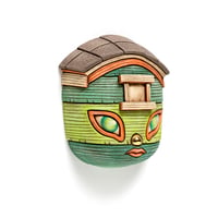 Image 2 of Homebodies Mini Mask (green)