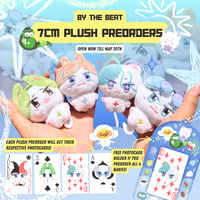 By The Beat 7cm Babies SET OF 4