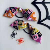 Spooky Squares Hair Tie