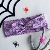 Pink Webs Headwrap