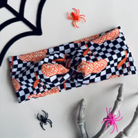 Checkered Jacks Headwrap