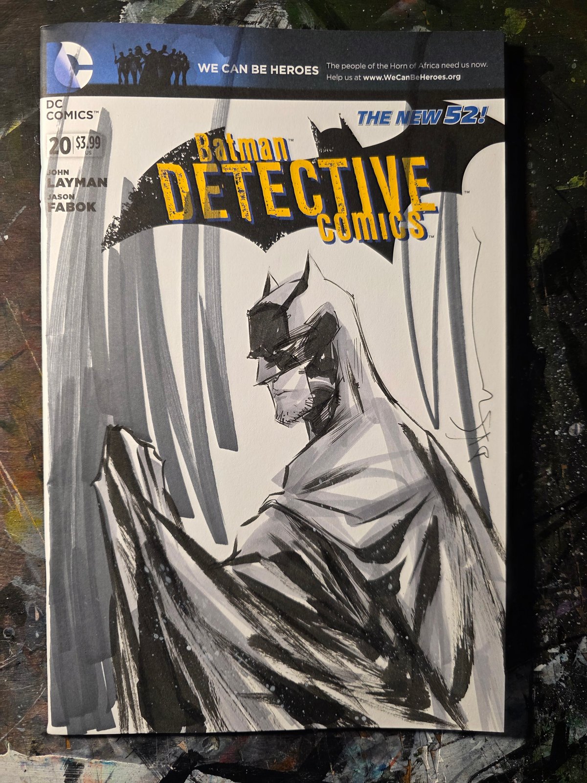 Image of Batman Detective Comics Sketchcover