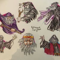 Image 2 of 1990 Ken Cameron wizard sheet 