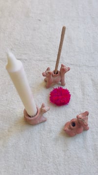 Image 3 of Clay Mini Animal Ornament