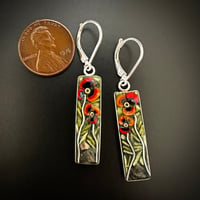 Image 2 of Poppy Long Earrings 