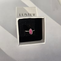 Image 4 of Vibrant Pink Ruby Ring - Size P