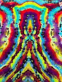 Image 3 of XL reverse dye mandala