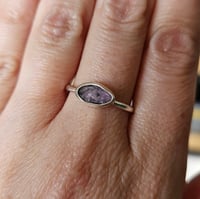 Image 7 of Pastel Pink Sapphire Ring - Size Q