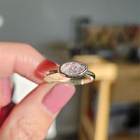 Image 5 of Pastel Pink Sapphire Ring - Size Q