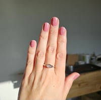 Image 2 of Pastel Pink Sapphire Ring - Size Q