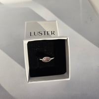 Image 3 of Pastel Pink Sapphire Ring - Size Q
