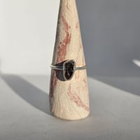 Image 1 of Deep Red Garnet Ring - Size T 1/2