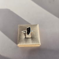 Image 7 of Deep Red Garnet Ring - Size T 1/2