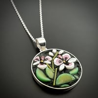 Image 2 of Pearl Orchid Pendant