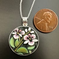 Image 3 of Pearl Orchid Pendant