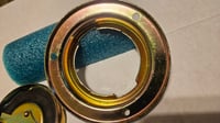 Image 5 of 70-71 240z Fuel cap/base/chain - Re-plated - 2